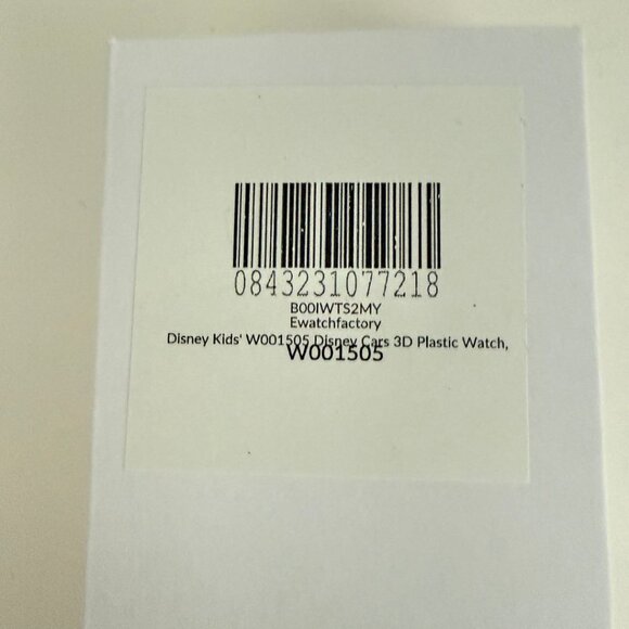 NWT - Disney Cars Kids' Plastic Time Teacher Analog Quartz 3D Strap Watch - Picture 14 of 15